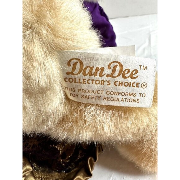 Dan Dee Musical Teddy Bear Collectors Choice Moving Head Plush 10.5" Victorian - Picture 8 of 9